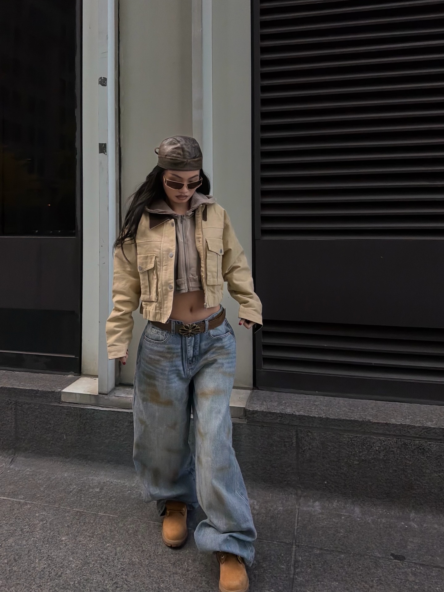 Most Wanted Baggy Tinted Jeans - Vintage Wash.
