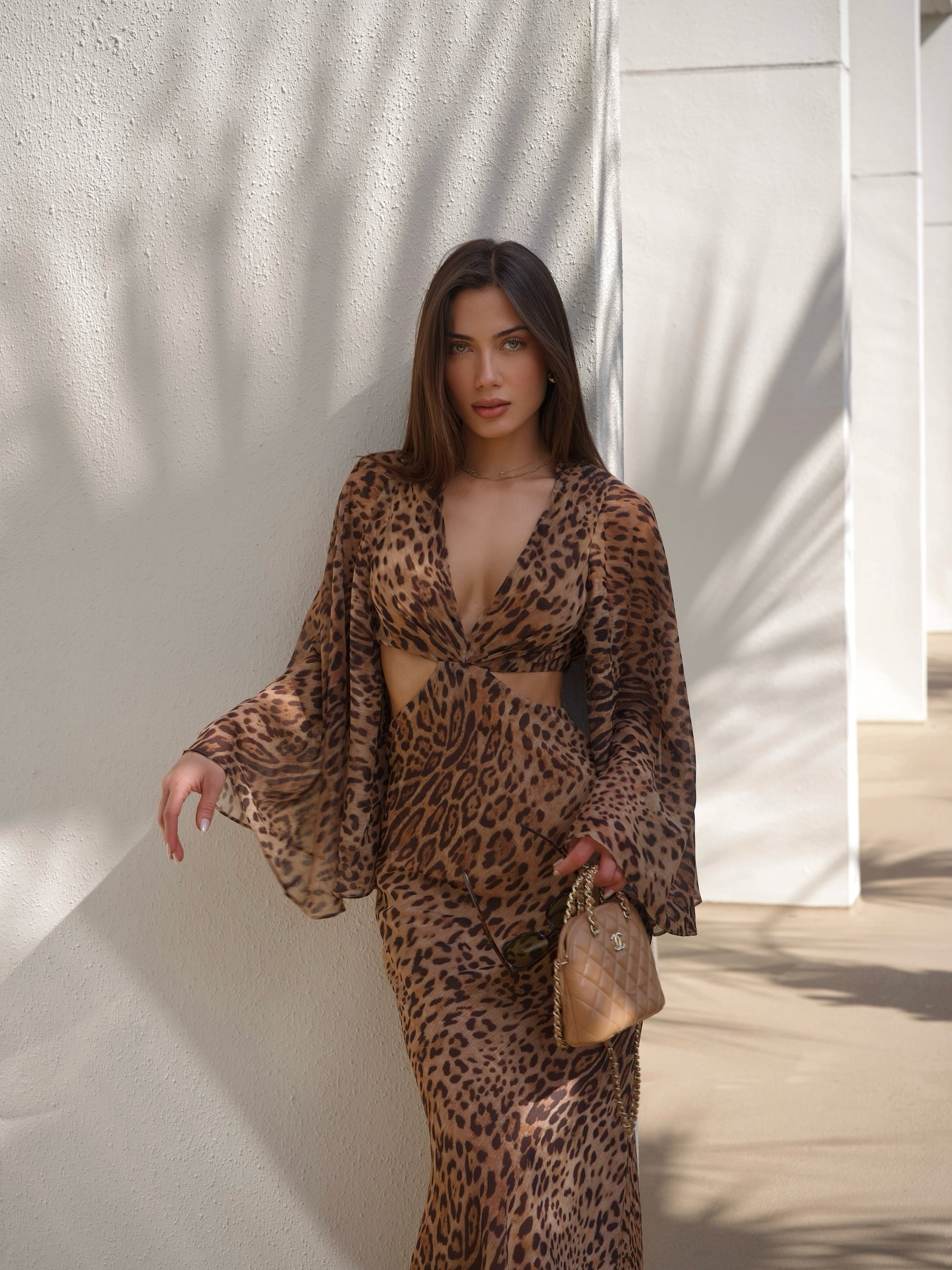 Vestido Maxi Lavette Leopard - Leopardo.